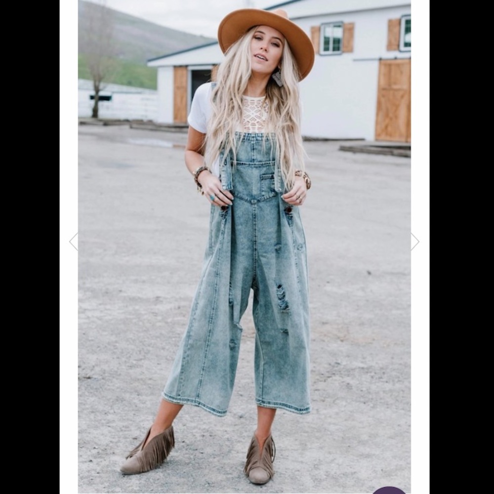 Slouchy Overalls From Three Bird Nest